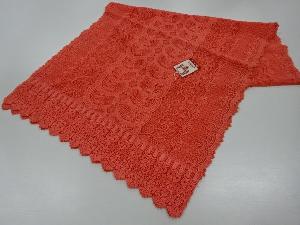 未使用品　レース花模様ショール